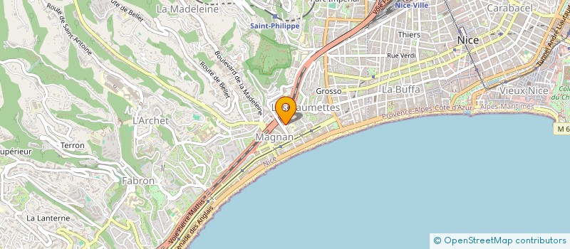 localisation de l'entreprise MONSIEUR FRANCK DAO  NICE