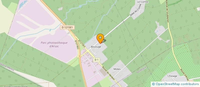 localisation de l'entreprise MONSIEUR FRANCK DARDANT  ARSAC