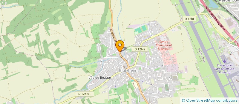 localisation de l'entreprise MONSIEUR FRANCK DARTRON à BLOTZHEIM