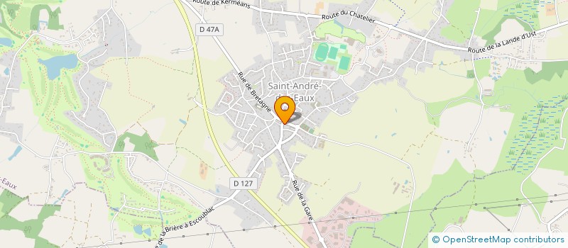 localisation de l'entreprise MONSIEUR FRANCK DAUBAIRE à SAINT-ANDRE-DES-EAUX