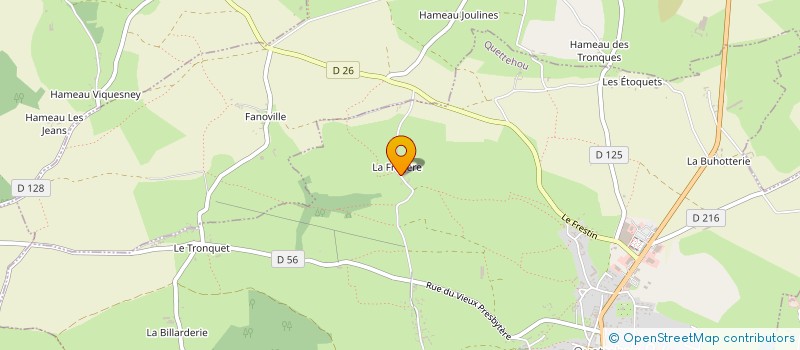 localisation de l'entreprise MONSIEUR FRANCK DAUXAIS à QUETTEHOU