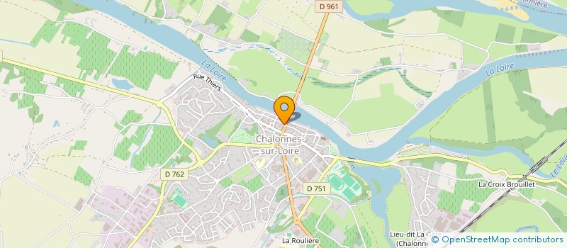 localisation de l'entreprise MONSIEUR FRANCK DAVID à CHALONNES-SUR-LOIRE