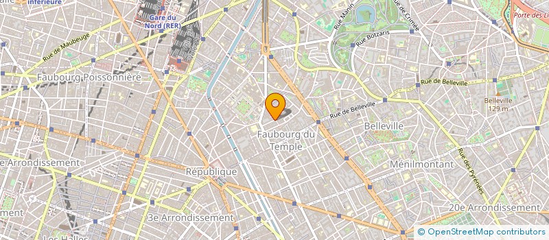 localisation de l'entreprise MONSIEUR FRANCK DAVID  PARIS