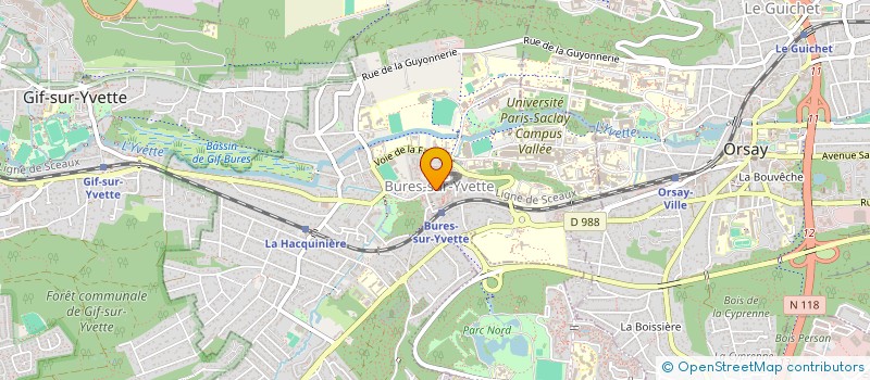 localisation de l'entreprise MONSIEUR FRANCK DAVID à BURES-SUR-YVETTE