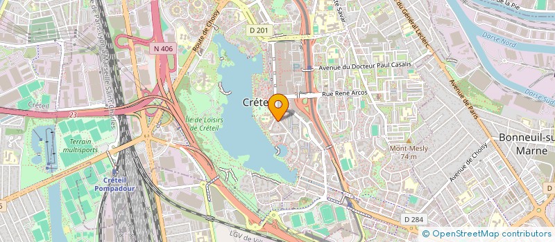 localisation de l'entreprise MONSIEUR FRANCK DAVID GHOZLAND à CRETEIL