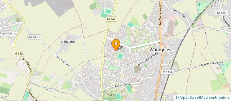 localisation de l'entreprise MONSIEUR FRANCK DAVIDOFF  AUBY