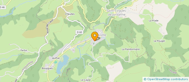 localisation de l'entreprise MONSIEUR FRANCK DAYRAL à SAINT-CIRGUES-DE-JORDANNE