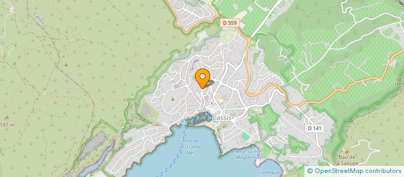localisation de l'entreprise MONSIEUR FRANCK DE JULI à CASSIS