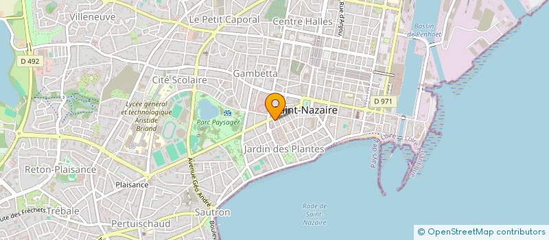 localisation de l'entreprise MONSIEUR FRANCK DE LA HAMMAIDE à SAINT-NAZAIRE