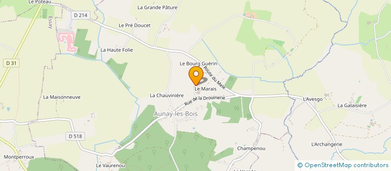 localisation de l'entreprise MONSIEUR FRANCK DE MEYER à LE CERCUEIL
