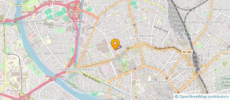 localisation de l'entreprise MONSIEUR FRANCK DE MEYER à TOULOUSE