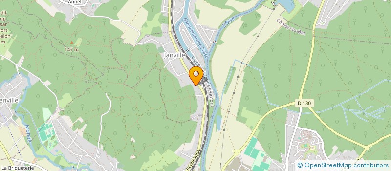 localisation de l'entreprise MONSIEUR FRANCK DE VITTORIO  JANVILLE