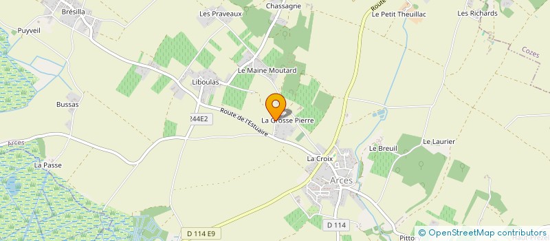 localisation de l'entreprise MONSIEUR FRANCK DEAGOSTINI  ARCES