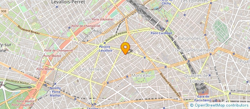 localisation de l'entreprise MONSIEUR FRANCK DEBLICKER-FRANCIOLI  PARIS