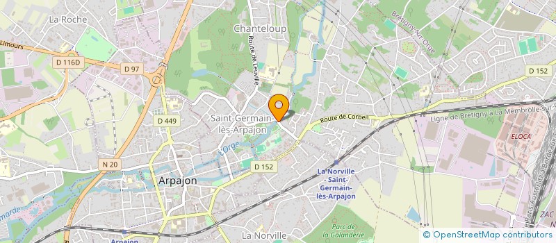 localisation de l'entreprise MONSIEUR FRANCK DEBRUYNE à SAINT-GERMAIN-LES-ARPAJON