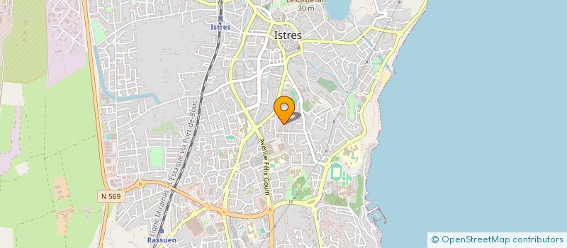 localisation de l'entreprise MONSIEUR FRANCK DECOBECQ  ISTRES