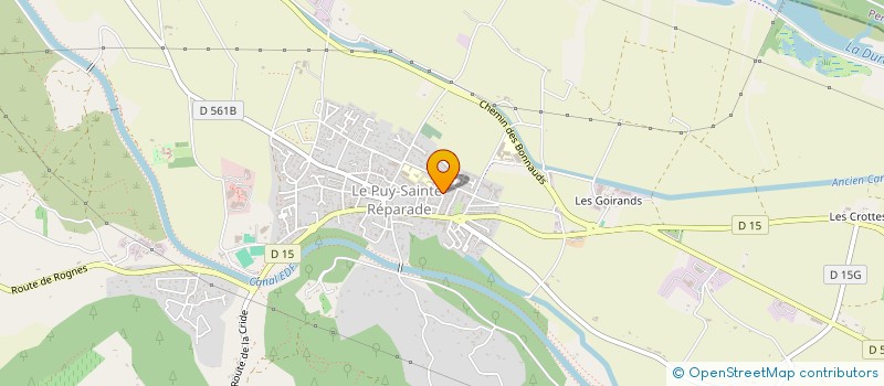 localisation de l'entreprise MONSIEUR FRANCK DELAETER à LE PUY-SAINTE-REPARADE