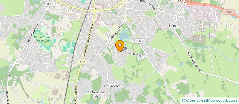 localisation de l'entreprise MONSIEUR FRANCK DELAFENETRE à CHALLANS