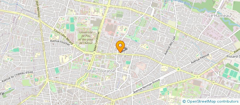 localisation de l'entreprise MONSIEUR FRANCK DELAITRE à PAU