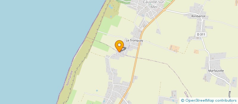 localisation de l'entreprise MONSIEUR FRANCK DELAMOTTE à OCTEVILLE-SUR-MER