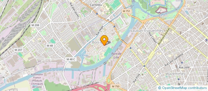 localisation de l'entreprise MONSIEUR FRANCK DELANNOY à LILLE