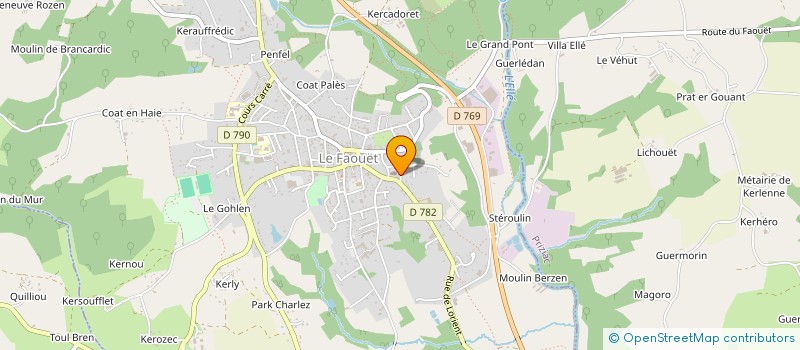 localisation de l'entreprise MONSIEUR FRANCK DELAUNAY  MESLAN