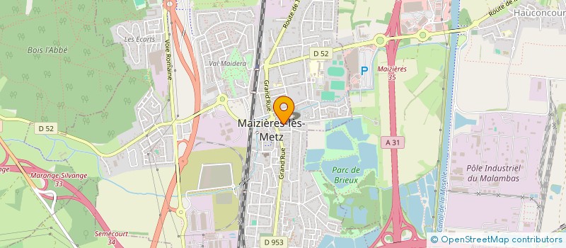 localisation de l'entreprise MONSIEUR FRANCK DELL'OLIO  MAIZIERES-LES-METZ