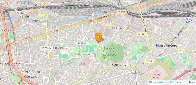 localisation de l'entreprise MONSIEUR FRANCK DELLA ZUANA à ROMAINVILLE