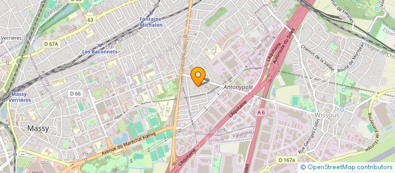 localisation de l'entreprise MONSIEUR FRANCK DELLY à ANTONY