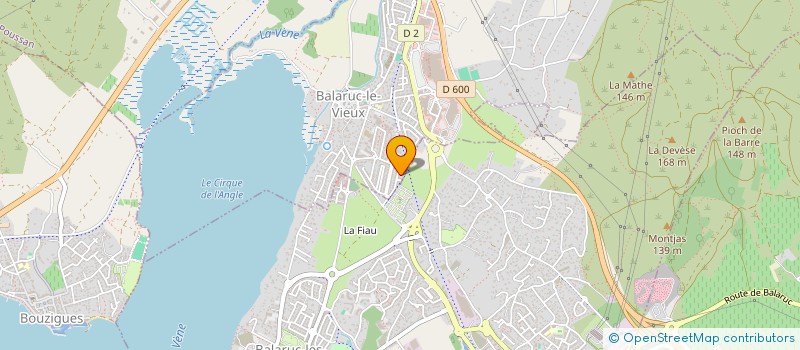 localisation de l'entreprise MONSIEUR FRANCK DELON  BALARUC-LE-VIEUX