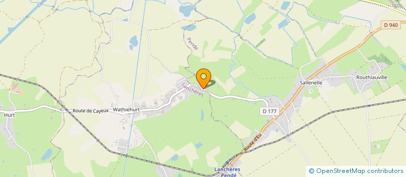 localisation de l'entreprise MONSIEUR FRANCK DELPLANQUE  PENDE