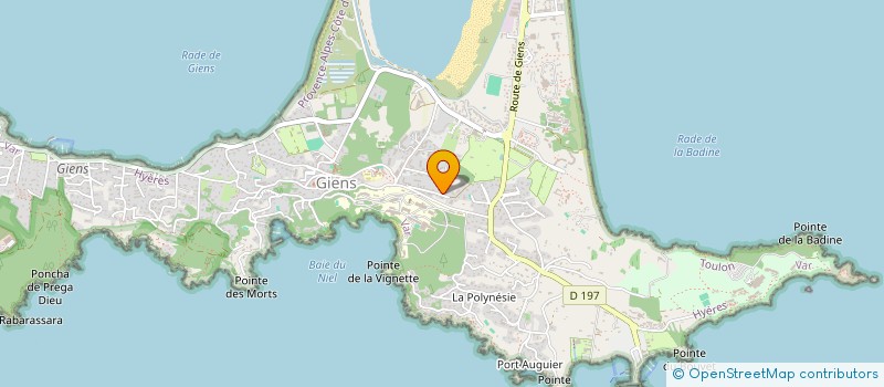 localisation de l'entreprise MONSIEUR FRANCK DEMARIA à HYERES