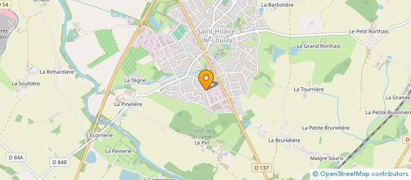 localisation de l'entreprise MONSIEUR FRANCK DENIAU à MONTAIGU-VENDEE