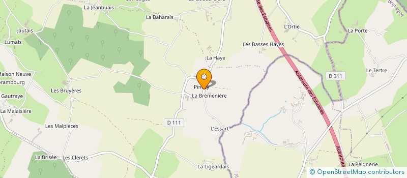 localisation de l'entreprise MONSIEUR FRANCK DENIS  SAINT-JAMES