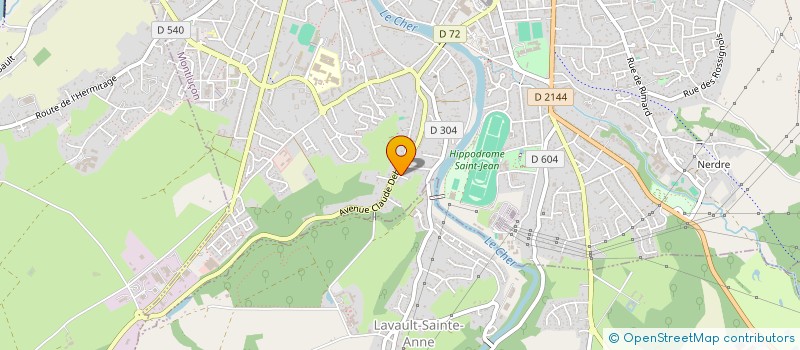 localisation de l'entreprise MONSIEUR FRANCK DENIZOT à MONTLUCON