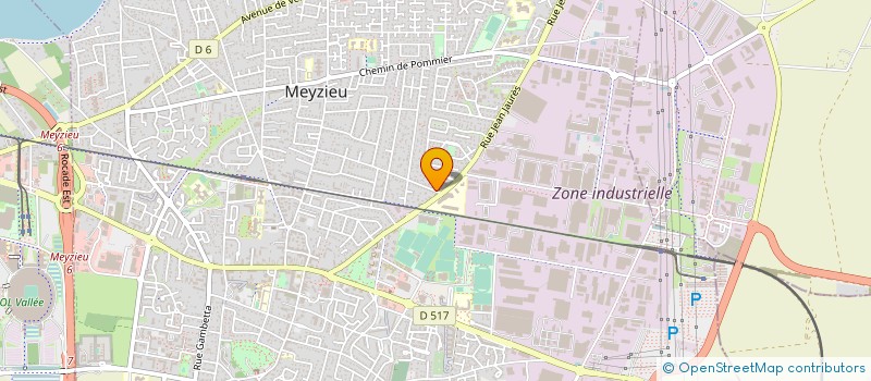 localisation de l'entreprise MONSIEUR FRANCK DENUEL à MEYZIEU