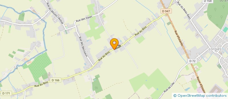 localisation de l'entreprise MONSIEUR FRANCK DEREUMAUX  RICHEBOURG