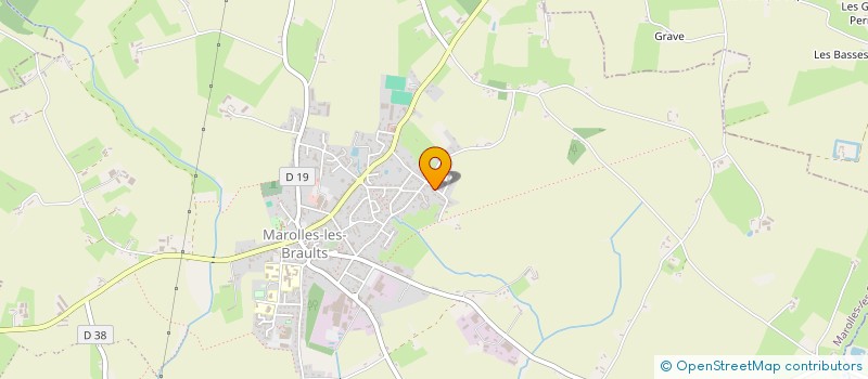 localisation de l'entreprise MONSIEUR FRANCK DEROYE  MAROLLES-LES-BRAULTS