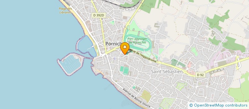 localisation de l'entreprise MONSIEUR FRANCK DERRAY à PORNICHET