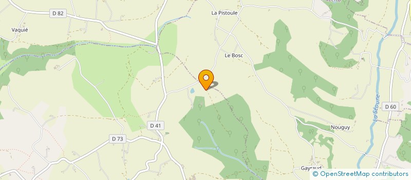 localisation de l'entreprise MONSIEUR FRANCK DERZELLE  TOUFFAILLES