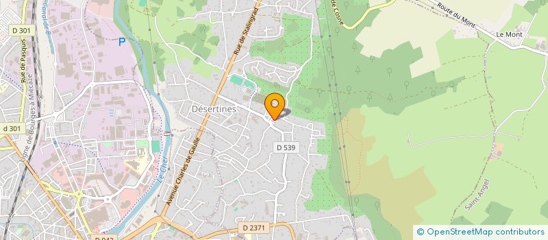 localisation de l'entreprise MONSIEUR FRANCK DES MAZIS  SAINT-VICTOR