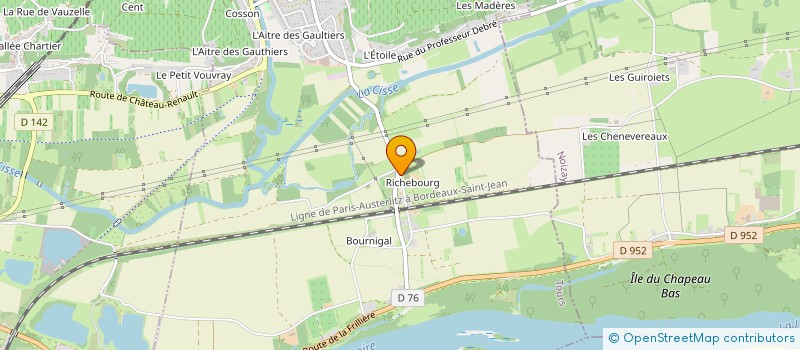 localisation de l'entreprise MONSIEUR FRANCK DESBUREAUX à VERNOU-SUR-BRENNE