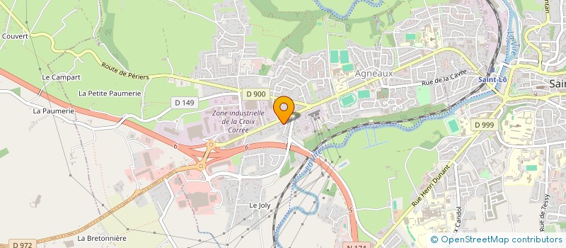 localisation de l'entreprise MONSIEUR FRANCK DESHEULEMESTER  AGNEAUX