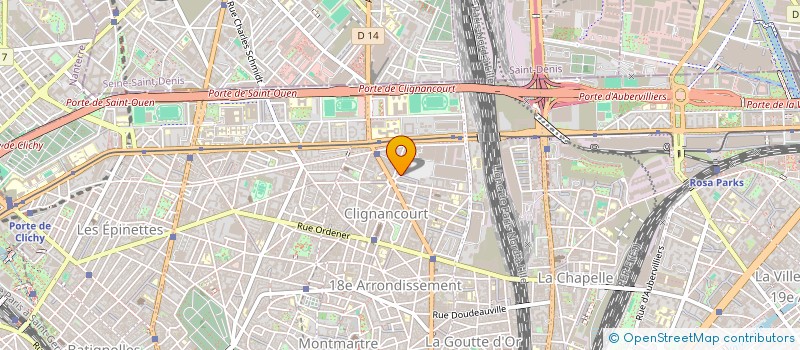 localisation de l'entreprise MONSIEUR FRANCK DESPLANQUES  PARIS