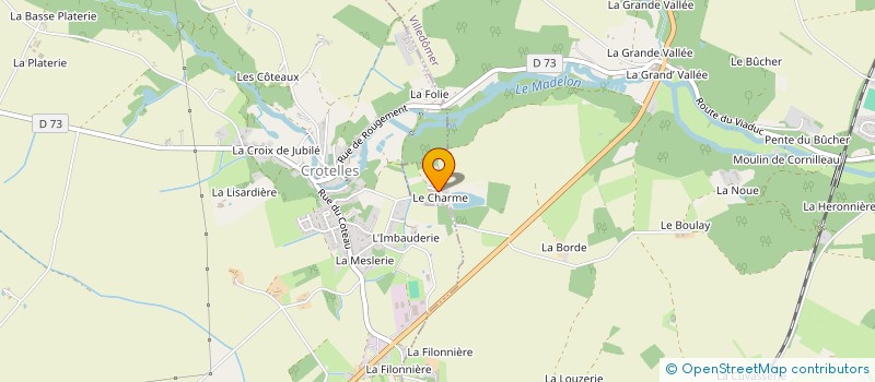 localisation de l'entreprise MONSIEUR FRANCK DESPRAS  VILLEDOMER