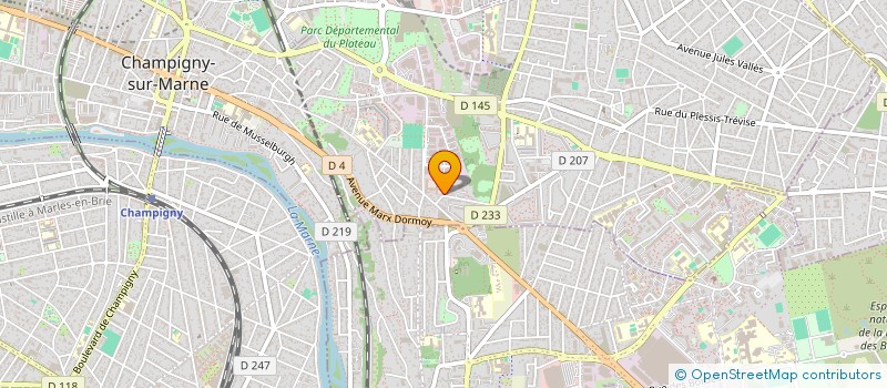 localisation de l'entreprise MONSIEUR FRANCK DESPREZ  CHAMPIGNY-SUR-MARNE