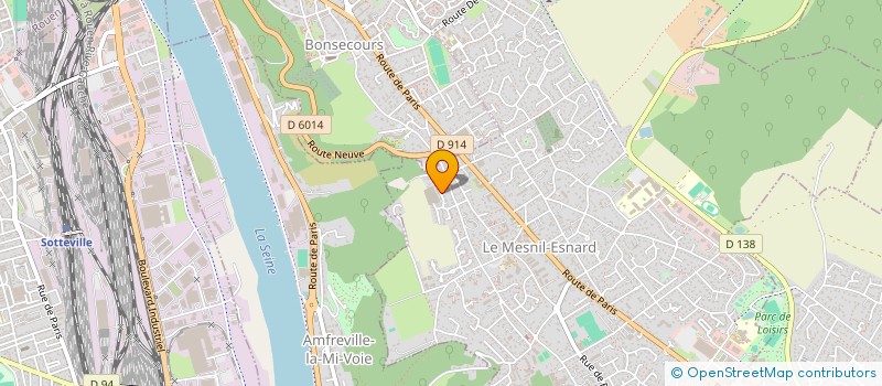localisation de l'entreprise MONSIEUR FRANCK DESRAMAULT à LE MESNIL-ESNARD
