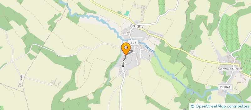 localisation de l'entreprise MONSIEUR FRANCK DEUXDENIERS  CRUGNY