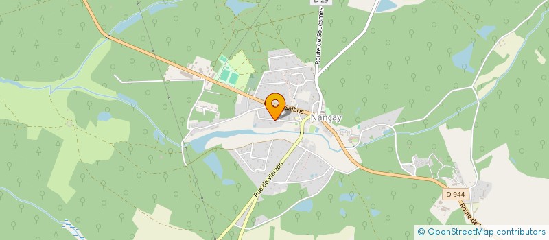 localisation de l'entreprise MONSIEUR FRANCK DEVALLOIS  NANCAY