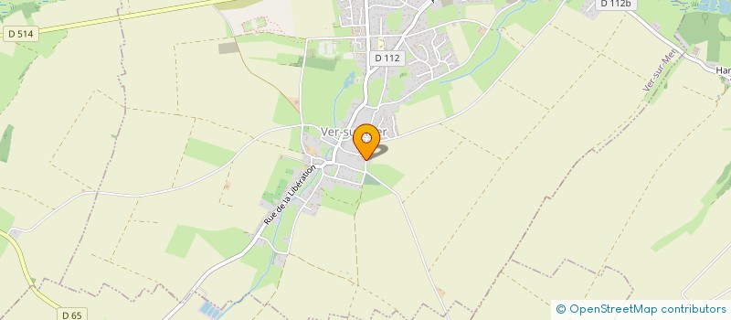 localisation de l'entreprise MONSIEUR FRANCK DEVAUX  VER-SUR-MER